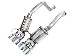Touring Edition Axle-Back Exhaust with Chrome Silver Tips