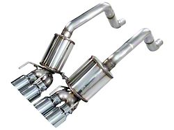 Touring Edition Axle-Back Exhaust with Chrome Silver Tips