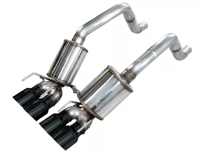 AWE Touring Edition Axle-Back Exhaust with Diamond Black Tips (09-13 Corvette C6 Base, Grand Sport)