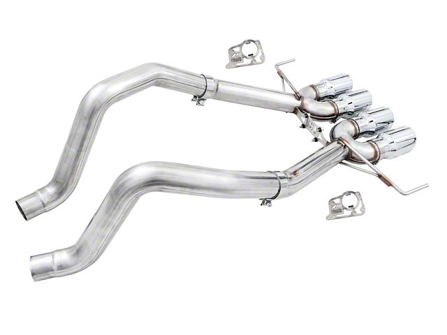 AWE Track Edition Axle-Back Exhaust with Chrome Silver Tips (14-19 Corvette C7)