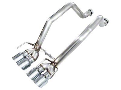 AWE Track Edition Axle-Back Exhaust with Chrome Silver Tips (06-13 Corvette C6 427, Z06, ZR1)