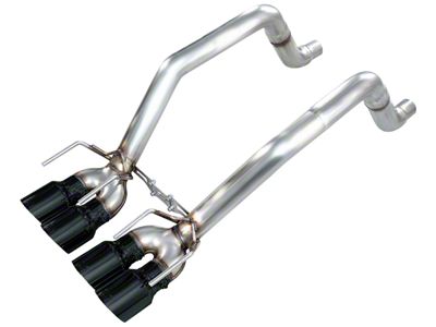 AWE Track Edition Axle-Back Exhaust with Diamond Black Tips (09-13 Corvette C6 Base, Grand Sport)