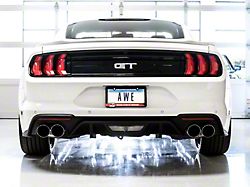 AWE SwitchPath Cat-Back Exhaust with Chrome Silver Tips (18-23 Mustang GT Fastback w/ Active Exhaust)