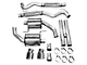 AWE Touring Edition Cat-Back Exhaust with Chrome Silver Tips (2024 Mustang GT Fastback w/o Active Exhaust)