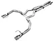 AWE Track Edition Cat-Back Exhaust with Chrome Silver Tips (2024 Mustang GT Fastback w/o Active Exhaust)