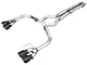 AWE Track Edition Cat-Back Exhaust with Quad Diamond Black Tips (2024 Mustang Dark Horse)