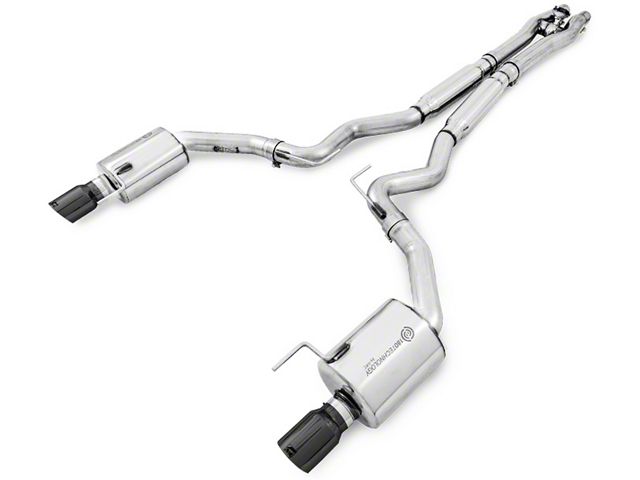 AWE SwitchPath Cat-Back Exhaust with Diamond Black Tips (15-17 Mustang GT Fastback)