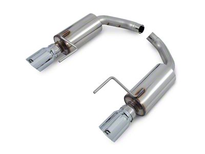 AWE Touring Edition Axle-Back Exhaust with Chrome Silver Tips (15-23 Mustang EcoBoost w/o Active Exhaust)