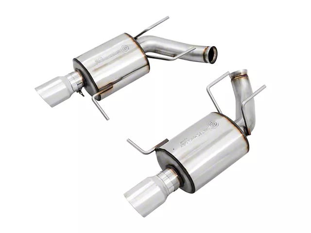 AWE Touring Edition Axle-Back Exhaust with Chrome Silver Tips (11-14 Mustang GT; 11-12 Mustang GT500)