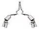AWE Touring Edition Cat-Back Exhaust with Chrome Silver Tips (18-23 Mustang GT Fastback w/ Active Exhaust)