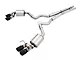AWE Touring Edition Cat-Back Exhaust with Diamond Black Tips (18-23 Mustang GT Fastback w/o Active Exhaust)