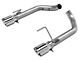 AWE Track Edition Axle-Back Exhaust with Chrome Silver Tips (15-17 Mustang GT)