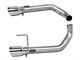AWE Track Edition Axle-Back Exhaust with Chrome Silver Tips (15-17 Mustang GT)