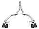 AWE Track Edition Cat-Back Exhaust with Diamond Black Tips (15-17 Mustang GT Premium Fastback w/ GT350 Rear Valance)