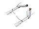 AWE Track Edition Axle-Back Exhaust with Chrome Silver Tips (11-14 Mustang GT; 11-12 Mustang GT500)