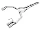 AWE Track Edition Cat-Back Exhaust with Chrome Silver Tips (18-23 Mustang GT Fastback w/ Active Exhaust)