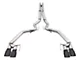 AWE Track Edition Cat-Back Exhaust with Diamond Black Tips (18-23 Mustang GT Fastback w/ Active Exhaust)