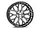 Axe Wheels ZX11 Black and Polished Face Wheel; 20x8.5 (06-10 RWD Charger)