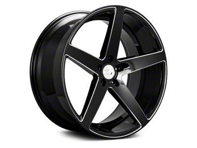 Axe Wheels ZX9 Gloss Black Wheel; 20x8.5 (07-10 AWD Charger)