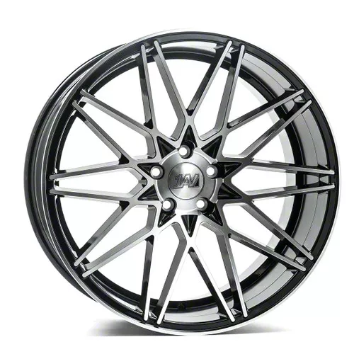 Axe Wheels Challenger ZX1 Black and Polished Face Wheel Axe Wheels Challenger ZX1 Black and Polished Face Wheel