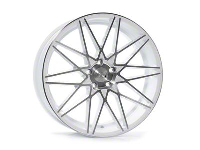 Axe Wheels ZX4 White Wheel; Rear Only; 20x10.5; 42mm Offset (17-23 AWD Challenger)