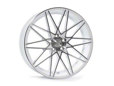 Axe Wheels ZX4 White Wheel; Rear Only; 20x10.5 (17-23 AWD Challenger)