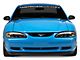 Halo Projector Headlights with Corner Lights; Black Housing; Clear Lens (94-98 Mustang)