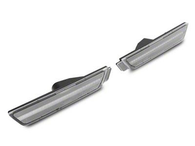 Raxiom Axial Series LED Front and Rear Side Markers; Clear (10-15 Camaro)
