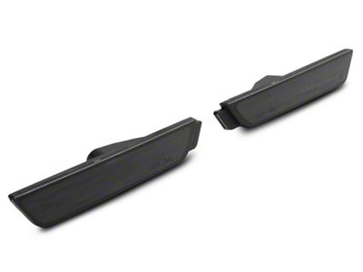 Raxiom Axial Series LED Front and Rear Side Markers; Smoked (10-15 Camaro)