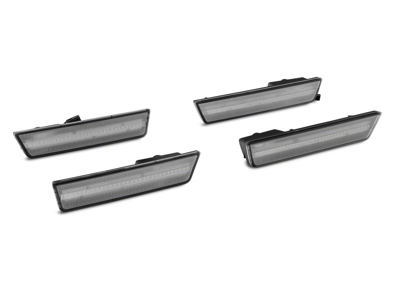 Raxiom Challenger Axial Series LED Side Marker Lights; Clear
