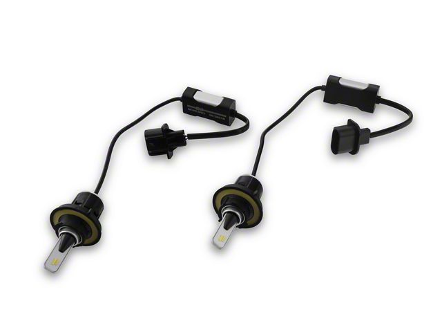 Raxiom Axial Series 6000K LED Headlight Bulbs; Low Beam; H13 (11-14 Challenger)