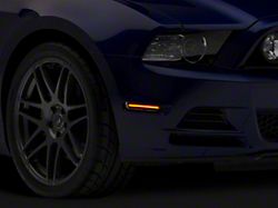 Raxiom Axial Series LED Side Marker Lights; Smoked (10-14 Mustang)