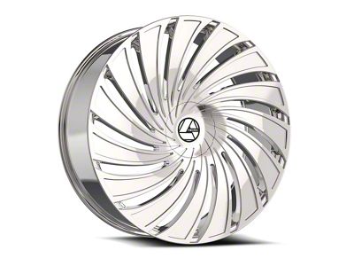 Azara AZA-533 Gloss Black and Machined Wheel; 20x8.5; 35mm Offset (05-09 Mustang)