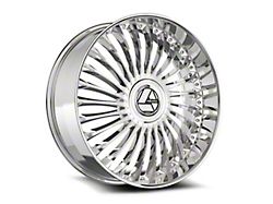 Azara AZX-103 Chrome Wheel; 18x8; 35mm Offset (10-14 Mustang GT w/o Performance Pack, V6)