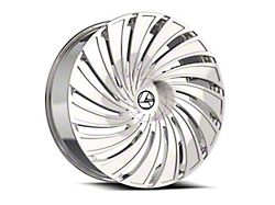 Azara AZA-533 Gloss Black and Machined Wheel; 20x8.5; 35mm Offset (15-23 Mustang GT, EcoBoost, V6)