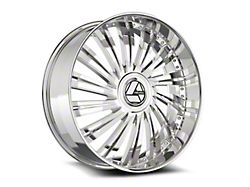 Azara AZX-102 Chrome Wheel; 18x8; 35mm Offset (99-04 Mustang)