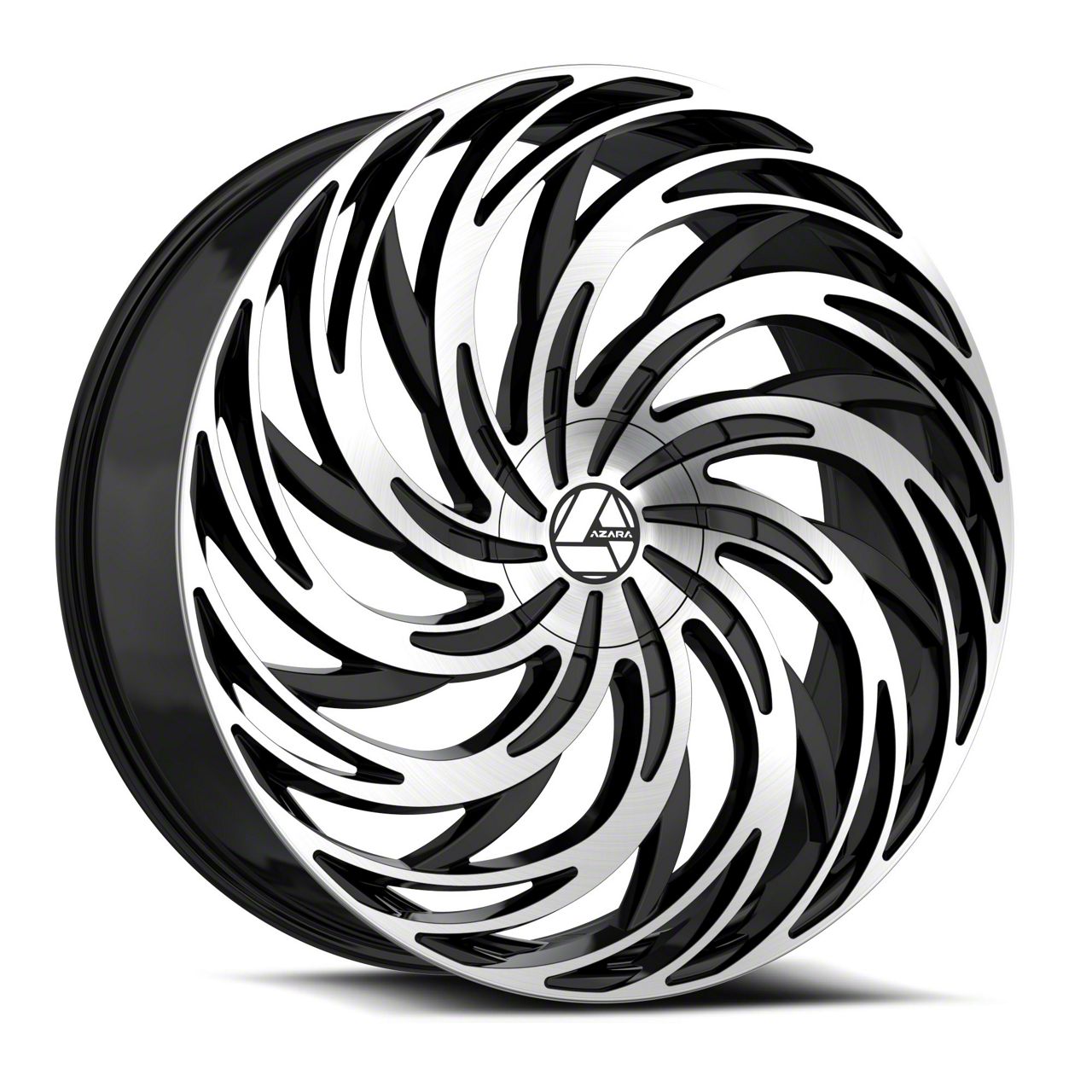 Mazzi Camaro Jinx Gloss Black Machined Wheel; 20x8.5; 38mm
