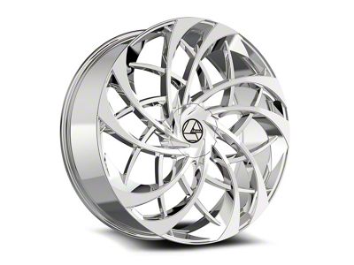 Azara AZA-540 Nano Chrome Wheel; 20x8.5; 35mm Offset (16-24 Camaro, Excluding SS w/ 6-Piston Front Calipers & ZL1)