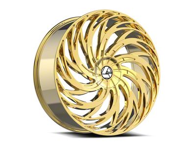 Azara AZA-531 Nano Gold Wheel; 20x8.5; 35mm Offset (94-98 Mustang)