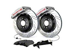 Baer Extreme+ Rear Big Brake Kit with 15-Inch Rotors; Silver Calipers (10-15 Camaro SS)