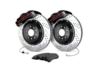 Baer Pro+ Rear Big Brake Kit with 14-Inch Rotors; Black Calipers (10-15 Camaro SS)