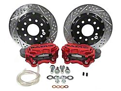 Baer SS4+ Deep Stage Front Big Brake Kit with 11-Inch Rotors; Clear Calipers (98-02 Camaro)
