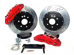 Baer Extreme+ Front Big Brake Kit with 15-Inch Rotors; Red Calipers (08-14 Challenger SRT8)