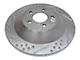 Baer EradiSpeed1 Drilled and Slotted Rotors; Rear Pair (94-04 Mustang GT, V6)