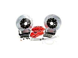 Baer Extreme+ Front Big Brake Kit with 15-Inch Rotors; Black Calipers (05-14 Mustang)