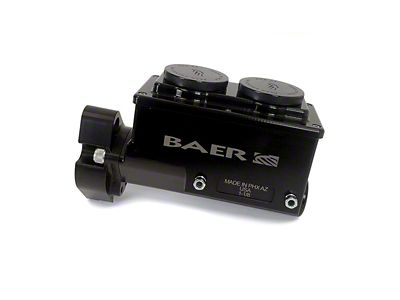 Baer Hydroboost Remaster Master Cylinder; Right Port; Black (99-04 Mustang)