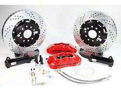 Baer Pro+ Front Big Brake Kit with 14-Inch Rotors; Comp Yellow Calipers (05-14 Mustang)