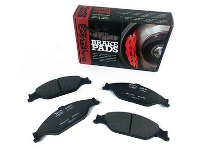 Baer Sport Ceramic Matrix Brake Pads; Front Pair (99-04 Mustang GT, V6)