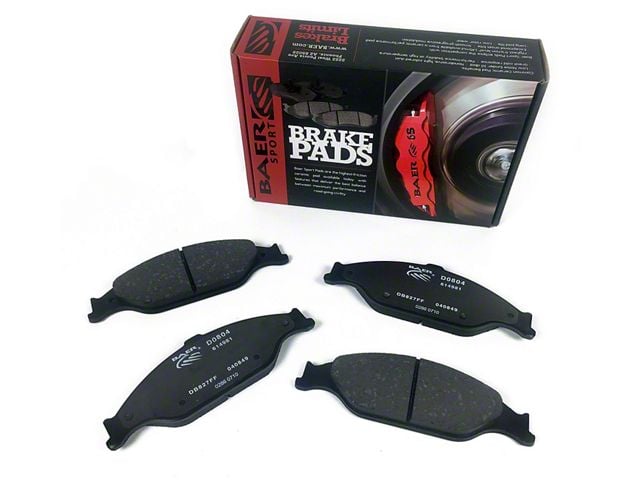 Baer Sport Ceramic Matrix Brake Pads; Front Pair (99-04 Mustang GT, V6)