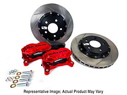 Baer SS4+ Deep Stage 2.0 Front Big Brake Kit with 12-Inch Rotors; Clear Calipers (15-23 Mustang GT, EcoBoost, V6)